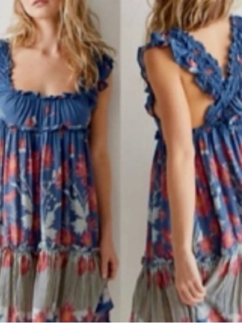 Free People Intimately Bali Wild Daisy Slip Dress - Picture 3 of 7